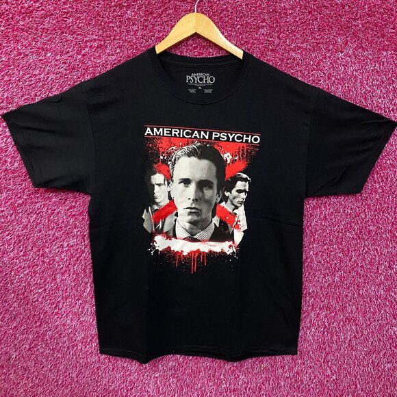 American Psycho Trio Horror Movie T-Shirt Size XL - Picture 1 of 4